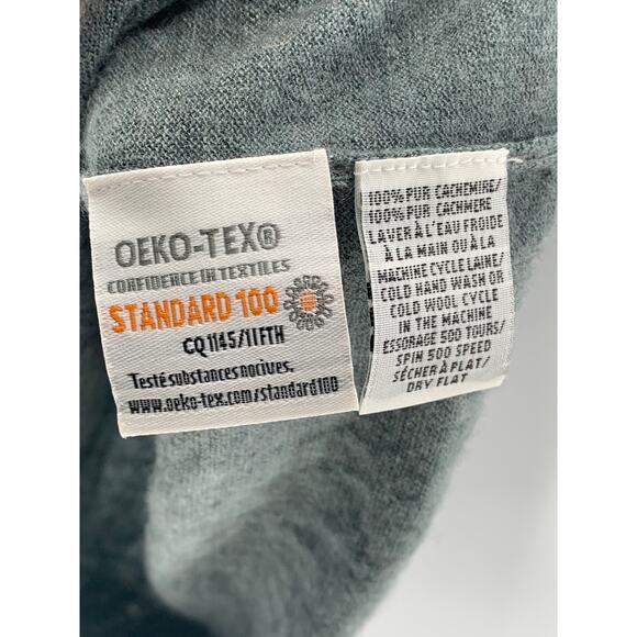 ERIC BOMPARD Men's Gray Cashmere Crewneck Knit Pullover Classic Sweater SZ M - Picture 9 of 11